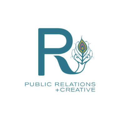 R Public Relations + Creative logo